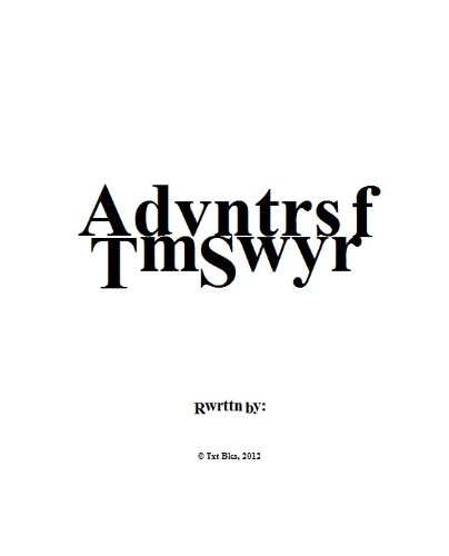 Advntrs f Tm Swyr