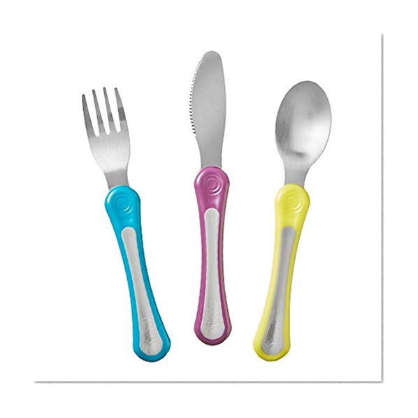Tommee Tippee 2342253071 Set de Premiers Couverts Bébé en Inox