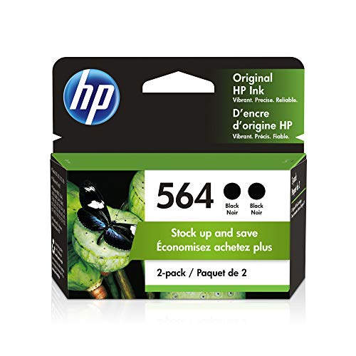 HP 564 | 2 Ink Cartridges | Black | CB316WN
