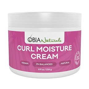 OBIA Naturals Leave in Conditioner for Curly Hair Curl Moisture Cream, 8 oz.