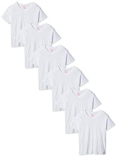 Hanes Ultimate Men's 6-Pack FreshIQ V-Neck Tee