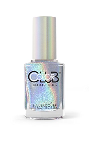 Color Club Halographic Hues Nail Polish, Multicolored, Harp On It, 0.5 Ounce