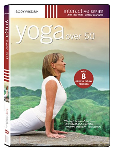 Book Cover Yoga over 50 DVD - Workout Video with 8 Routines, including routines for Seniors