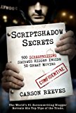 Scriptshadow Secrets (500 Screenwriting Secrets Hidden Inside 50 Great Movies)