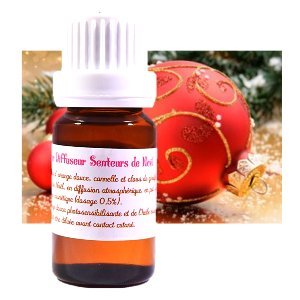 Synergie - Mélange D' Huiles Essentielles "Senteurs de Noël" (10ml) - Idéal diffuseurs, humidificateurs, brûle-parfums, pots-pourris...
