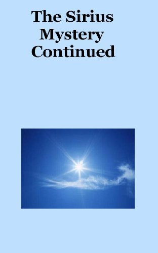 The Sirius Mystery. Continued