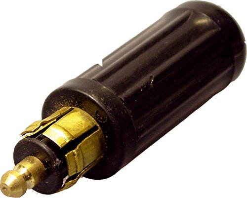 HELLA STYLE FICHE D'ALIMENTATION PRISE EURO 10 -12mm diamètre 12V/24V DC 2 PIÈCES SANS FUSIBLE NOIR