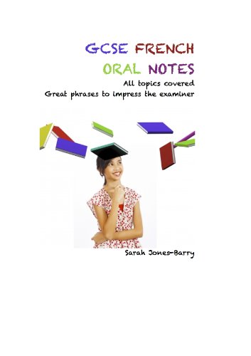 GCSE FRENCH ORAL NOTES : the conversation test