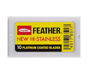 Feather Double Edge Blades, 50 Count