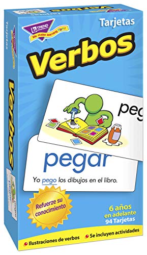 Book Cover Verbos (Spanish Action Words) Skill Drill Flash Cards - Set of 94 cards