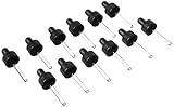 LorAnn Dropper, Small Threaded ( for 1 dram Bottles) 12 Piece Package - blistered