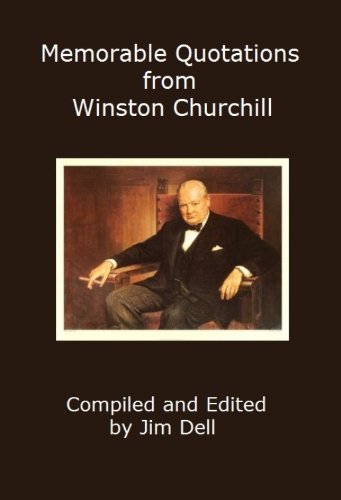 Book Cover Memorable Quotations from Winston Churchill