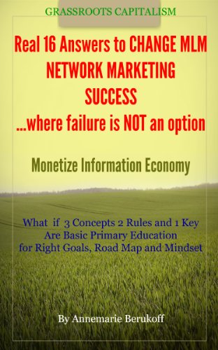Real 16 Answers to Change MLM Network Marketing Home Business