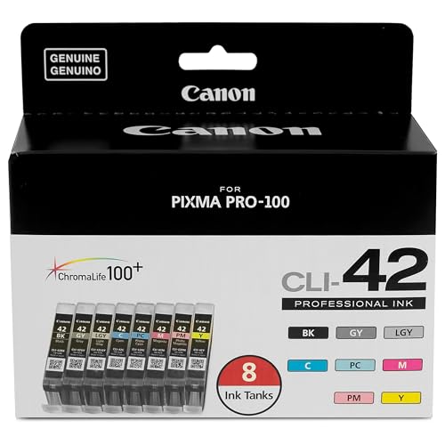 Canon 6384B010Â â€“Â Black Ink Cartridge, Blue, Pink, Grey, Yellow