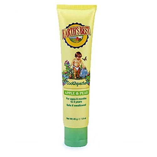 Earth's Best Toothpaste Apple & Pear, 1.6 Ounce