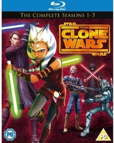 Star Wars Clone Wars - Season 1-5 [Blu-ray]