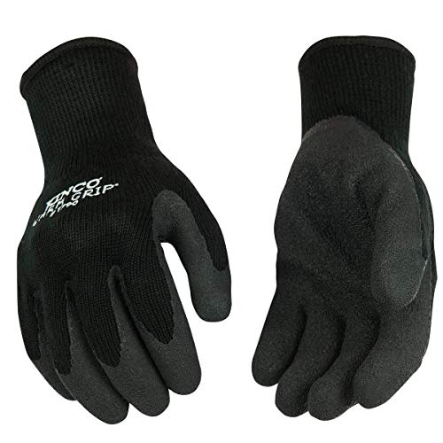 Kinco - Warm Grip Heavy Thermal Work Gloves, Extra Warm, Latex Grip, (1790)