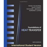 Introduction to Heat Transfer 6th Edition By Theodore L. Bergman, David P. Dewitt, Frank P. Incropera and Adrienne S. Lavine (2011, Paperback)
