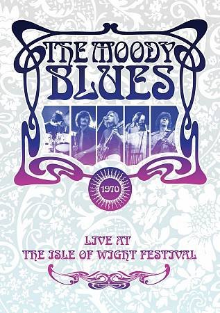Book Cover MOODY BLUES-LIVE AT THE ISLE OF WIGHT FESTIVAL 1970 (DVD)