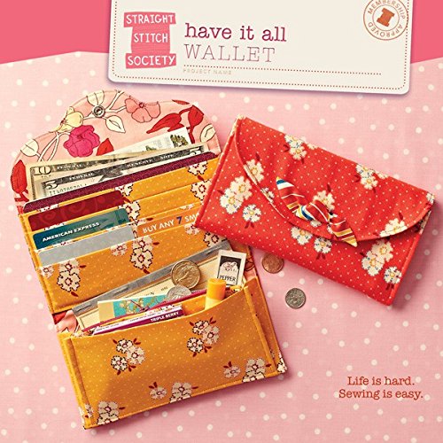 Book Cover Have It All Wallet Sewing Pattern