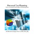 Personal Tax Planning