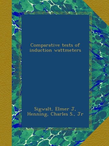 Comparative tests of induction wattmeters