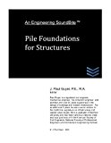 Pile Foundations for Structures (Engineering SoundBites)