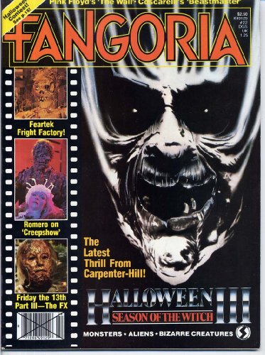 Fangoria Magazine 22 HALLOWEEN III SEASON OF THE WITCH Pink Floyd ELVIRA Ingrid Pitt OCTOBER 1982 (Fangoria Magazine)