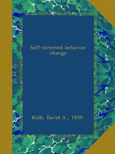 Self-directed behavior change