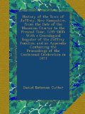 History of the Town of Jaffrey, New Hampshire, from the Date of the Masonian Charter to the Present Time, 1749-1880: With a Genealogical Register of ... of the Centennial Celebration in 1873