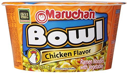 Book Cover Maruchan Bowl Chicken, 3.31 Oz, Pack of 6