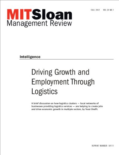 Driving Growth and Employment Through Logistics - Journal Article