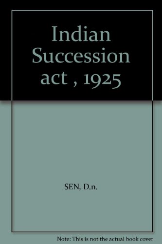 Indian Succession act , 1925