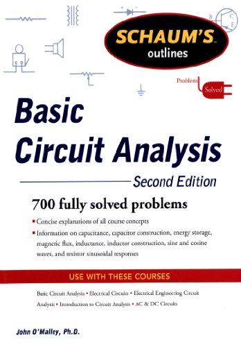 Book Cover Schaum's Outline of Basic Circuit Analysis, Second Edition (Schaum's Outlines)