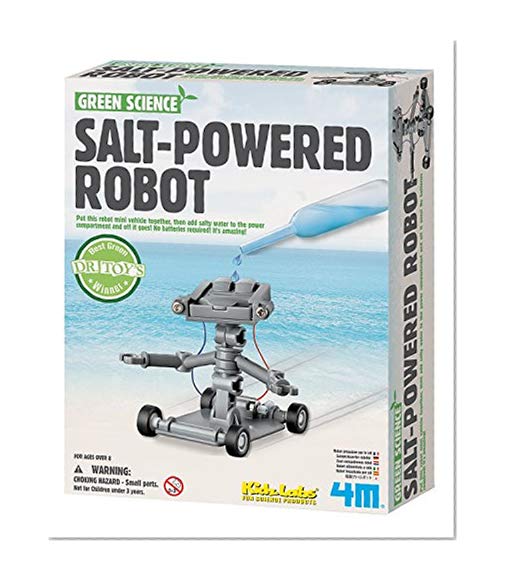 Book Cover 4M Salt Water Powered Robot Kit