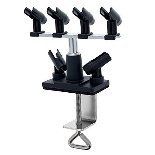 Master Airbrush® Brand Universal Clamp-On Airbrush Holder That Holds Up to 6 Airbrushes