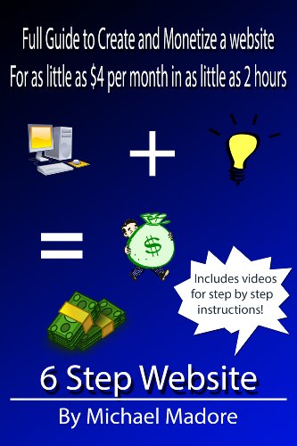 6 Step Website - Guide to Creating and Monetizing Your Ideas
