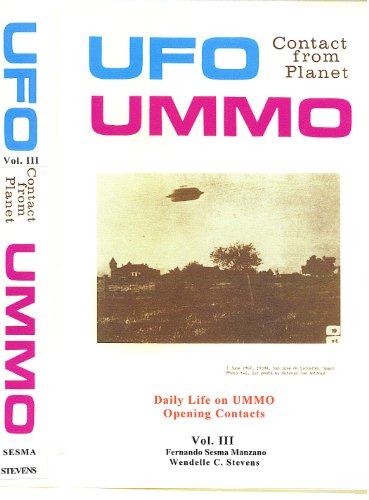 Book Cover UFO CONTACT FROM PLANET UMMO Vol 1