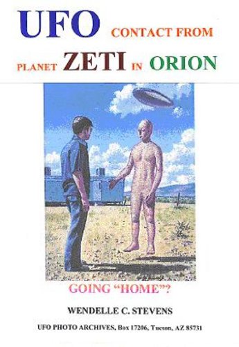 Book Cover UFO CONTACT FROM PLANET ZETI