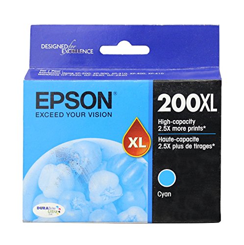 Epson DURABrite Ultra 200XL Cyan Ink Cartridge