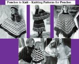 Ponchos de punto - telar para Ponchos (Spanish Edition)