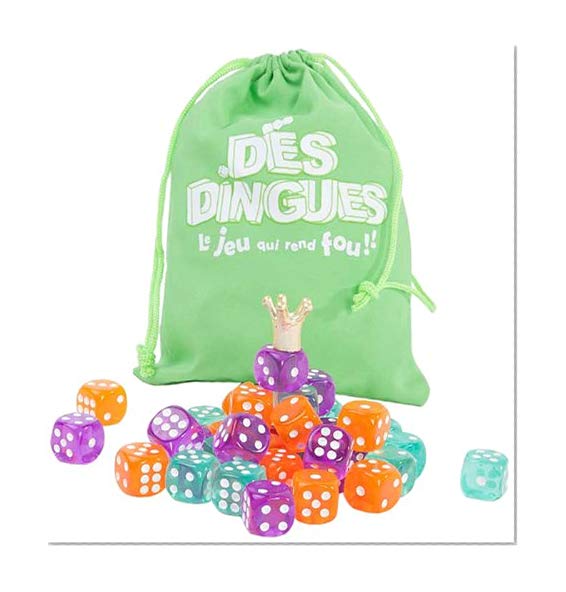 WDK Partner - A1300759 - Jeu de SociǸtǸ - Jeu des Dingues 36 DǸs
