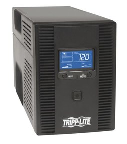 Tripp Lite 1500VA UPS Battery Back Up AVR LCD Display 10 Outlets 120V 810W Tel & Coax Protection USB, 3 Year Warranty & $250,000 Insurance (OMNI1500LCDT)