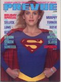 Prevue Magazine SUPERGIRL Helen Slater TINA TURNER Topless Melanie Griffith TOM SELLECK Stacy Keach RICHARD GERE February 1985 (Mediascene Prevue)