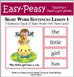 Sight Word Sentences Lesson 1: 5 Sentences Teach 20 Sight Words with Flash Cards (Learn to Read Sight Words)