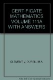 CERTIFICATE MATHEMATICS VOLUME 111A WITH ANSWERS