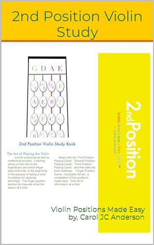 "Second Position Violin": Teacher Study Manual - Finger Positions Made Easy - Scales Aren't Just a Fish Thing (Scales Aren't Just a Fish Thing 'Violin Finger Positions Made Easy' Book 2)
