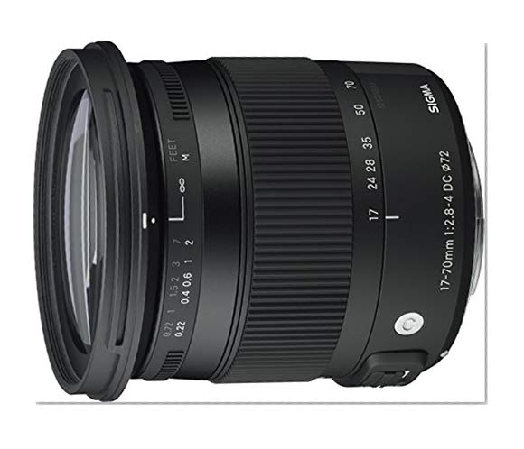 Sigma Objectif 17-70 mm F2,8-4 DC Macro OS HSM Contemporary - Monture Canon