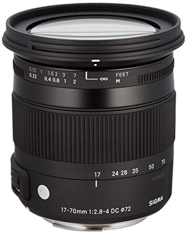Sigma 17-70mm F2.8-4 Contemporary DC Macro OS HSM Lens for Nikon Black