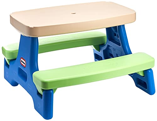 Book Cover Little Tikes Easy Store Jr. Kid Picnic Play Table - Amazon Exclusive